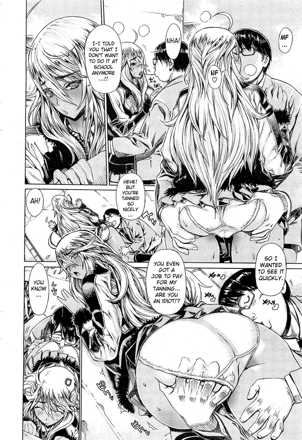 Hentai Manga Comic-Blonde Delinquent-Read-8